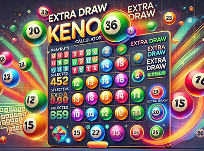 Extra Draw Keno Calculator