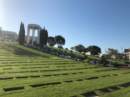 The cemetery