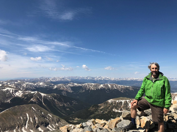 Atop Grays Peak