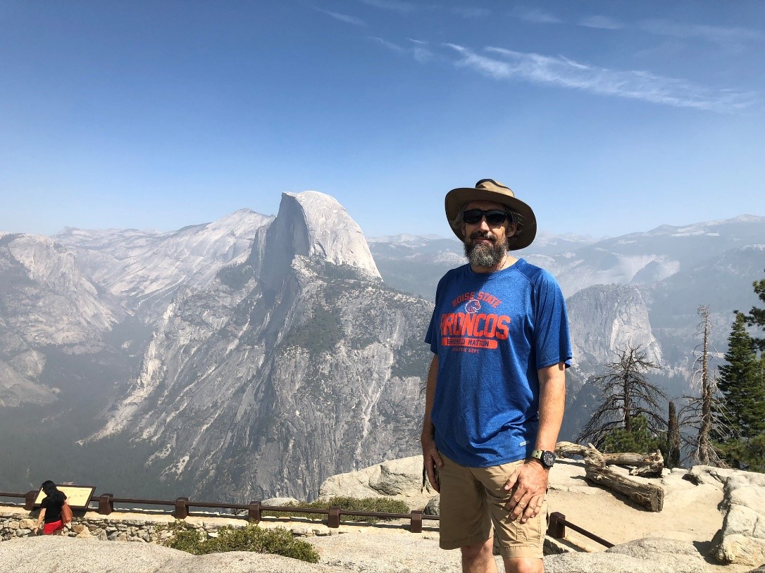 Glacier Point, looking at Half Dome