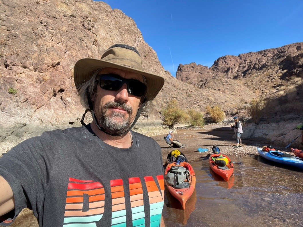 First rest stop - selfie