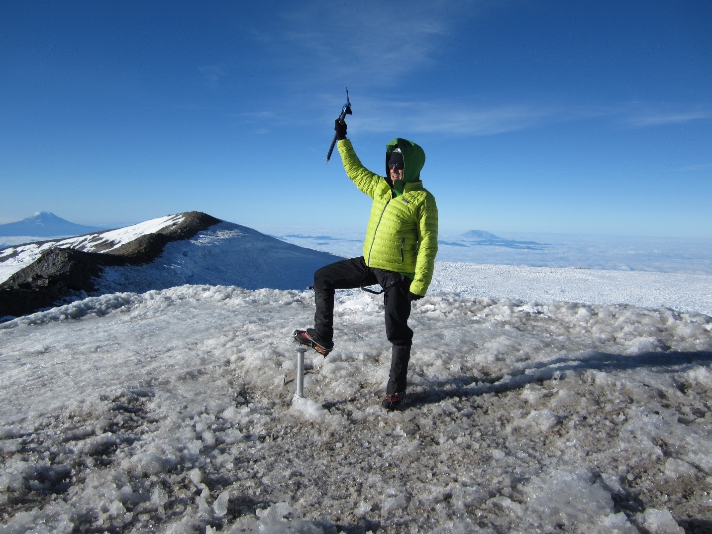 Atop Mount Rainier