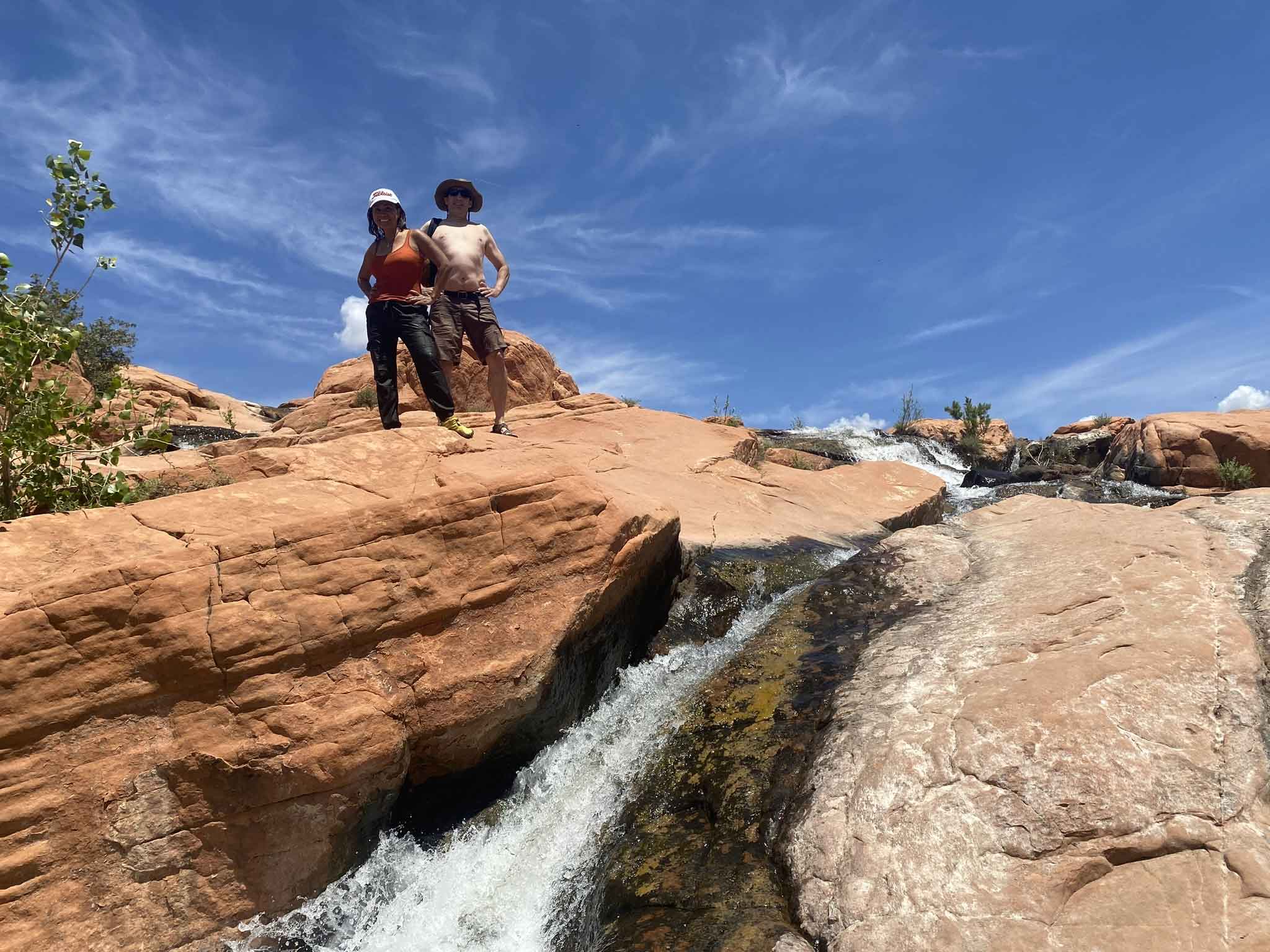 Top of the falls