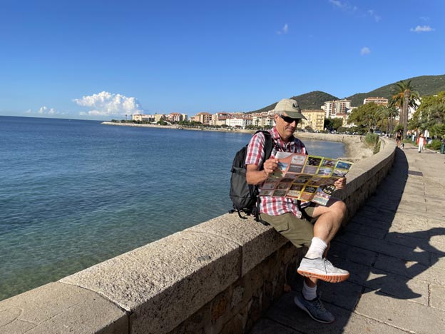 Coast in Ajaccio