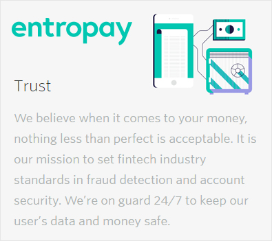 Entropay security